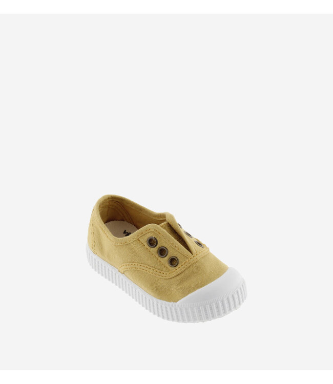 Victoria Plimsol Canvas Yellow