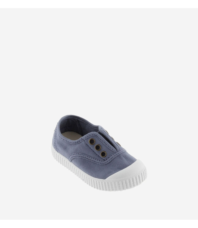 Victoria Plimsol Canvas Bleu