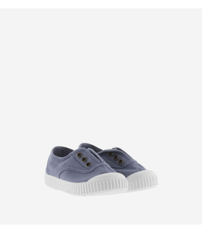 Victoria Plimsol Canvas Blue