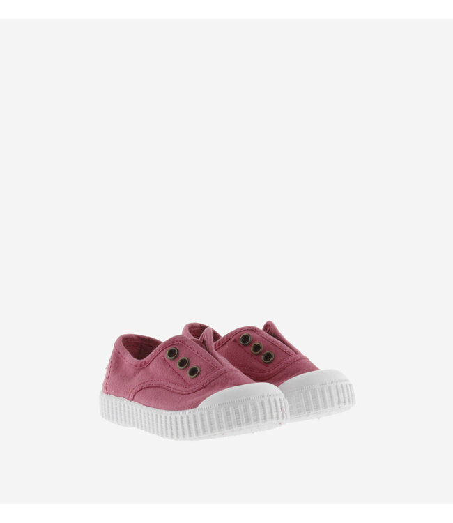 Victoria Plimsol Canvas Framboise