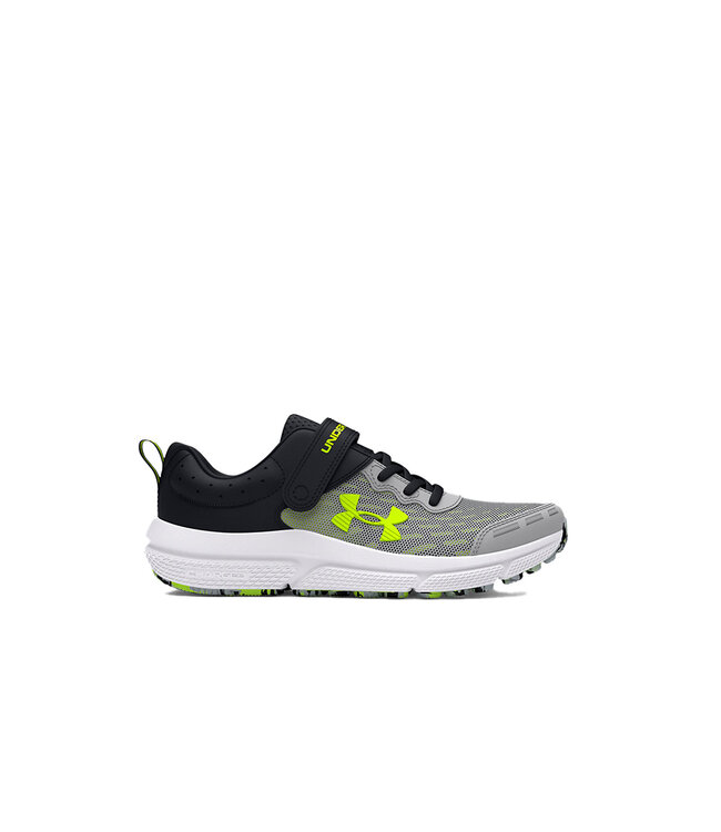 Under Armour Kid's - Assert 10 AC Mod Gray / Black / High Vis Yellow