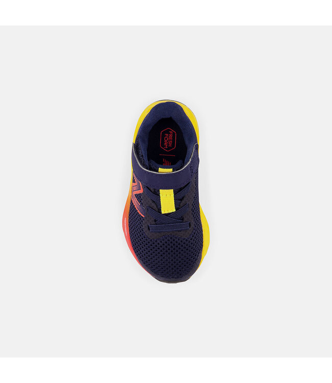 New Balance Toddler's - Fresh Foam Arishi v4 Team navy /Electric red / Egg yolk
