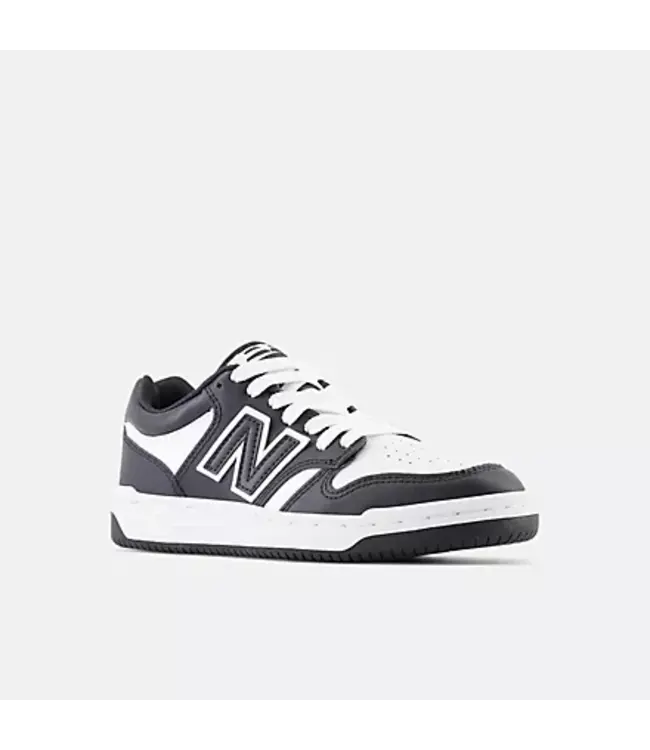 New Balance Kid's - 480 Black / White
