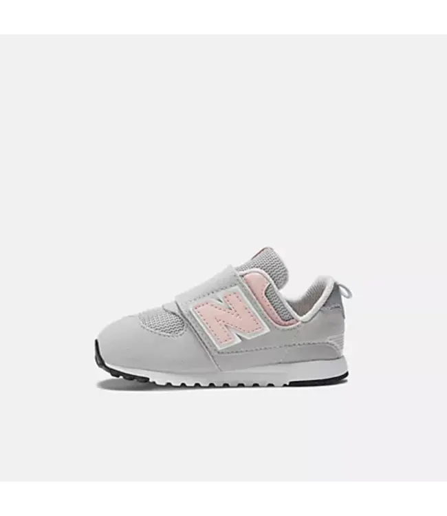 New Balance Bébés - 574 NEW-B Gris / Rose
