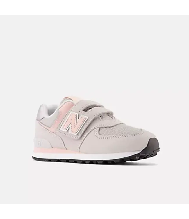 New Balance Kid's - 574 Core Rain cloud / Pink haze