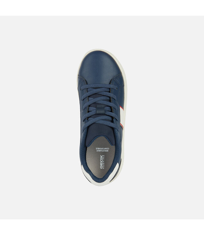 Geox J Eclyper Navy / White / Red
