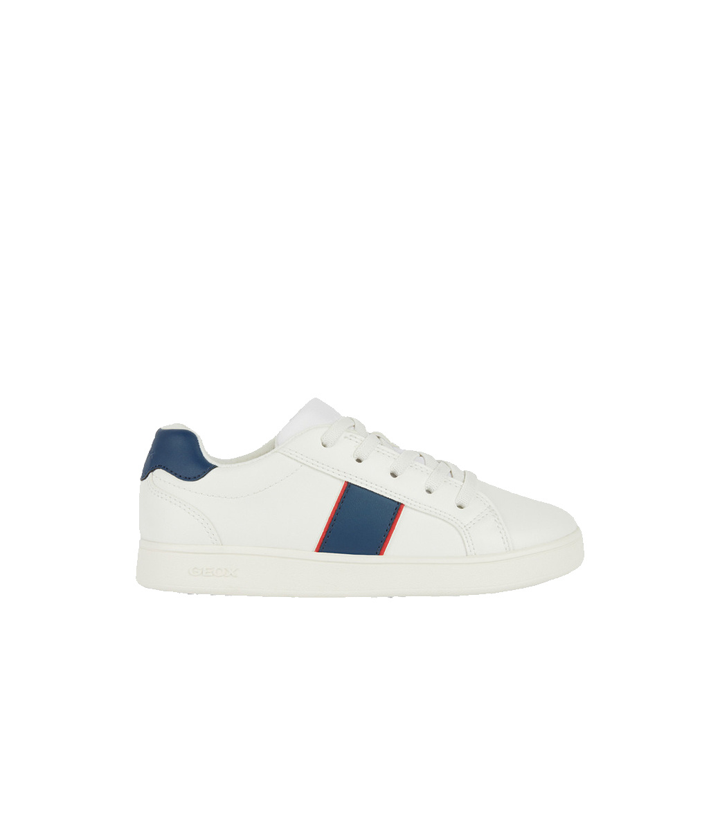 Geox J Eclyper White Navy Tony Pappas Tony Pappas Footwear store