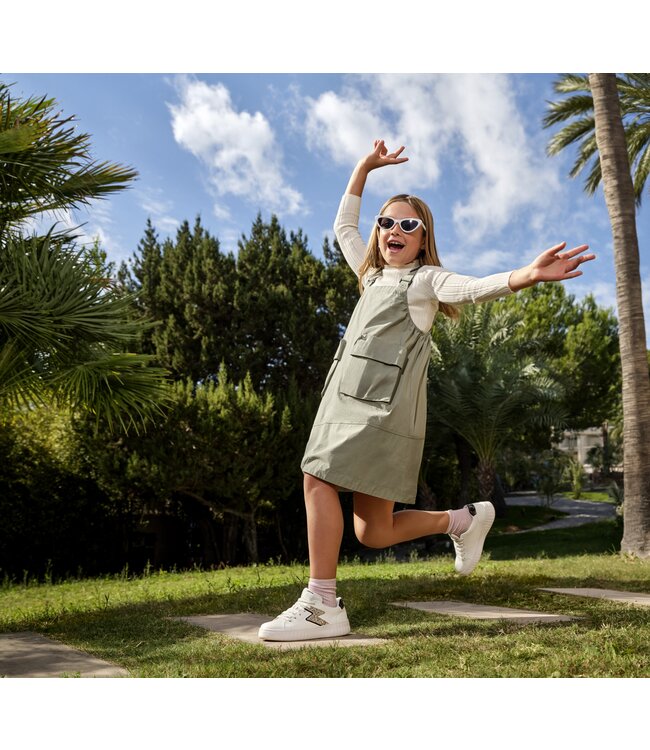 Geox J Mikiroshi Blanc / Noir