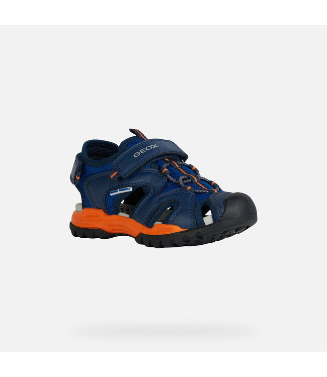 Geox Borealis Bleu Royal/ Orange