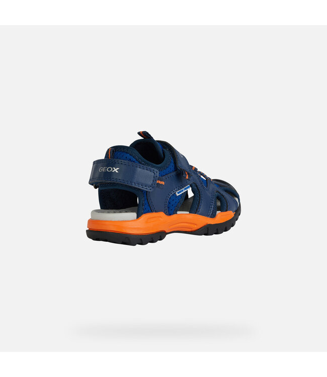 Geox Borealis Bleu Royal/ Orange