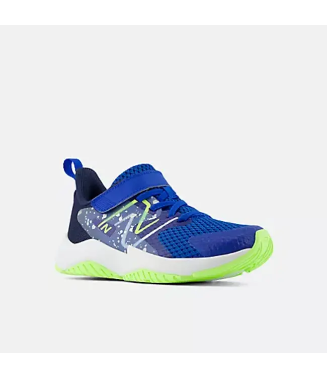 New Balance Enfants - Rave Run Bleu Royal / Bleu oasis / Lime