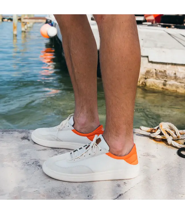 Olukai Pūnini Blanc cassé / Orange