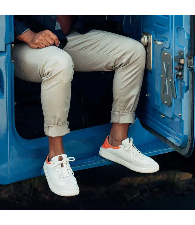 Olukai Pūnini Off white / Molten Orange