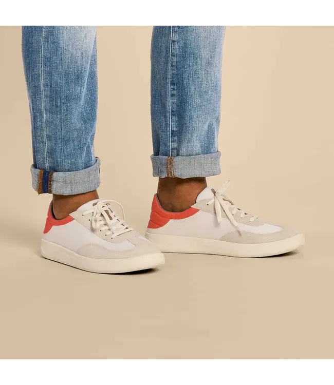 Olukai Pūnini Off white / Molten Orange