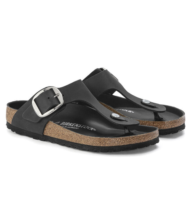 Birkenstock Gizeh Big Buckle Noir