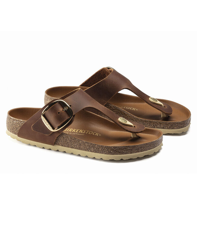 Birkenstock Gizeh Big Buckle Cognac