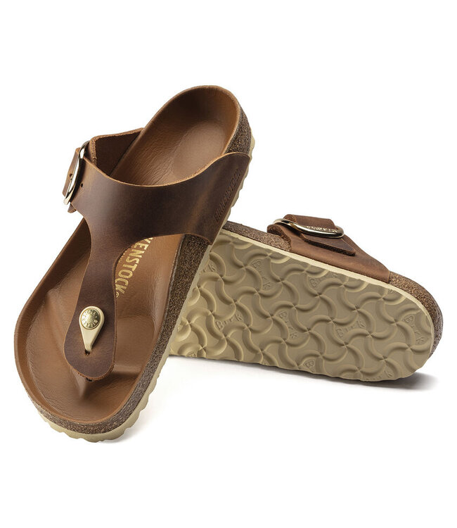 Birkenstock Gizeh Big Buckle Cognac