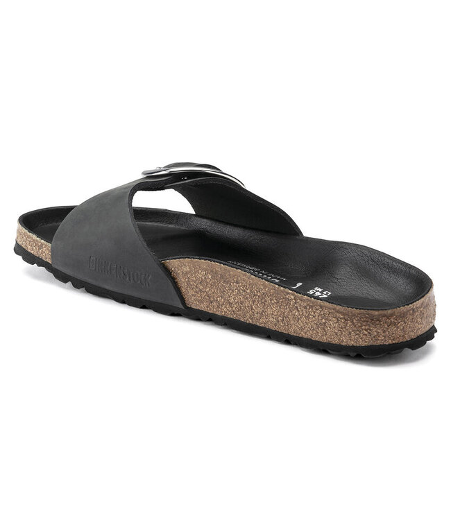 Birkenstock Madrid Big Buckle Noir