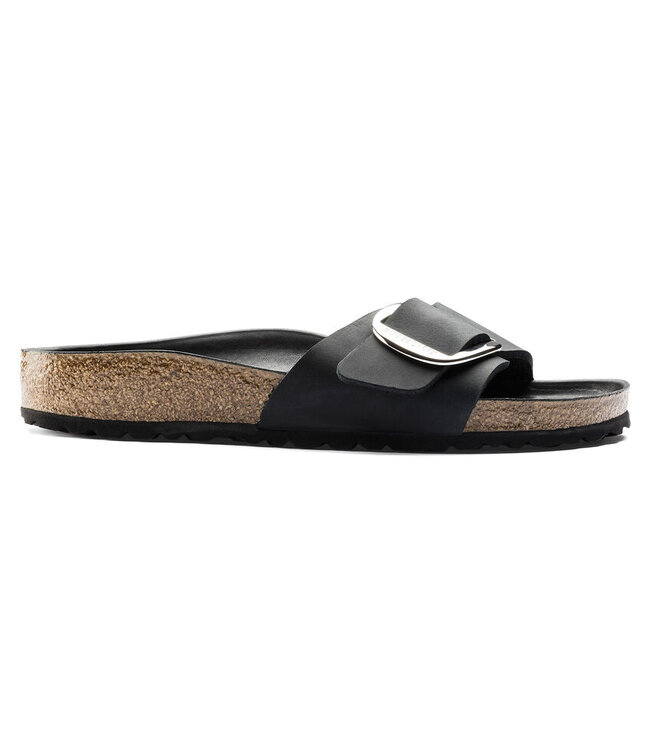 Birkenstock Madrid Big Buckle Noir