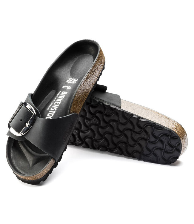 Birkenstock Madrid Big Buckle Black