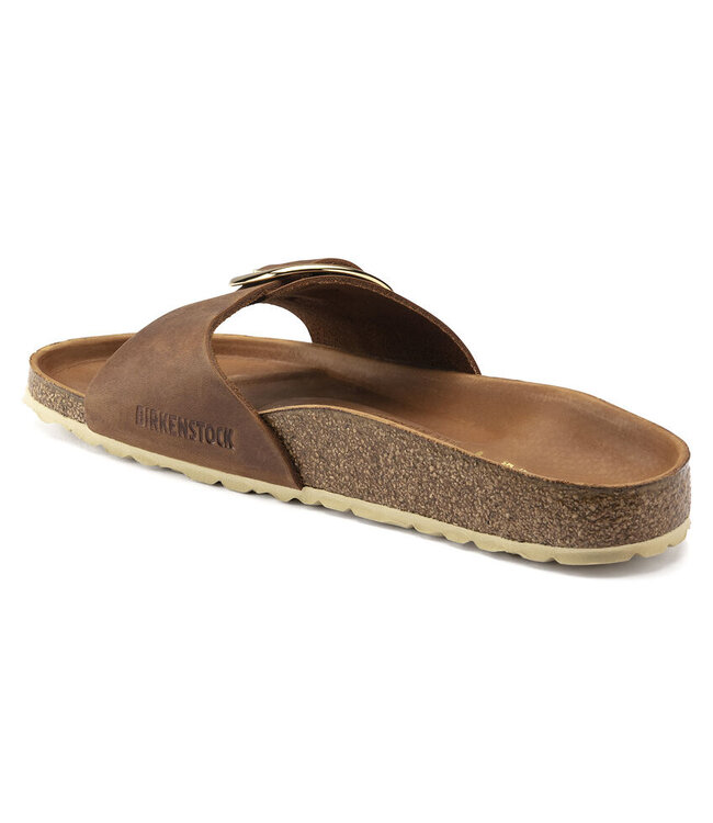 Birkenstock Madrid Big Buckle Cognac