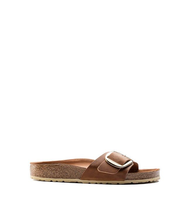 Birkenstock Madrid Big Buckle Cognac