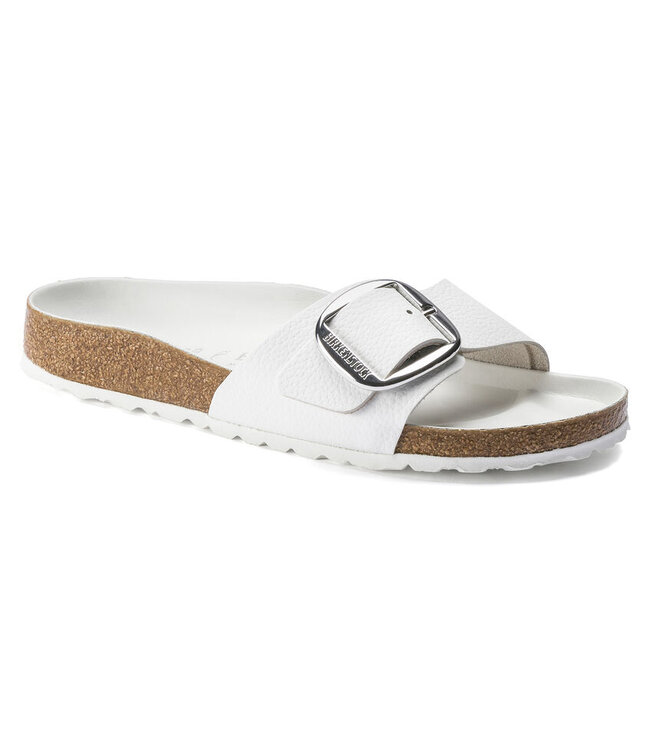 Birkenstock Madrid Big Buckle White