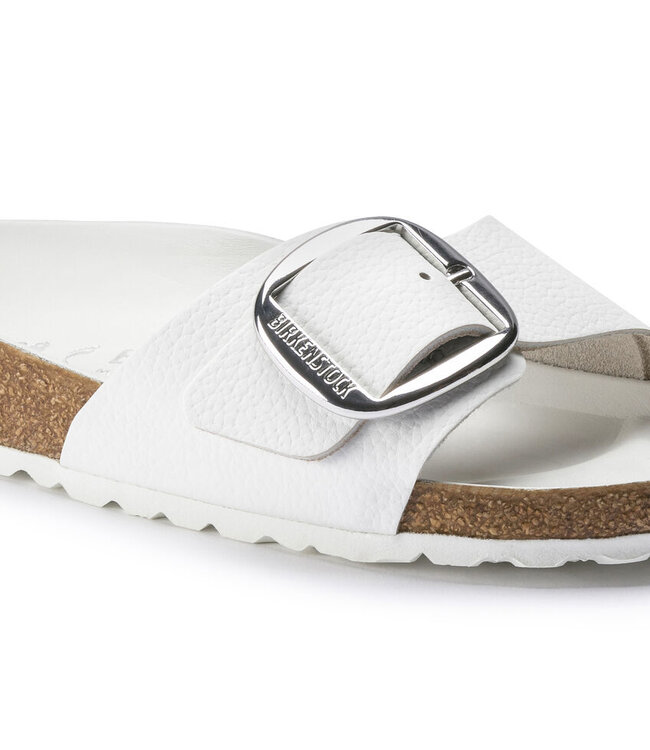 Birkenstock Madrid Big Buckle White