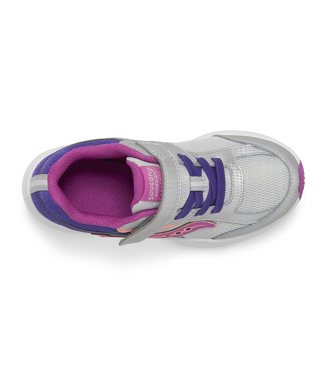 Saucony Enfants - Cohesion KDZ Mauve / Argent / Rose