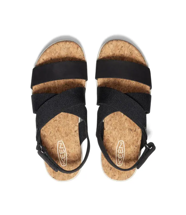 Keen Elle Criss Cross Noir / Birch