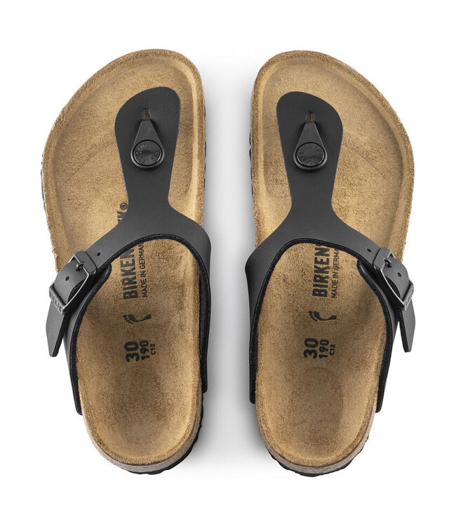 Birkenstock Kid's - Gizeh Black Birko-Flor