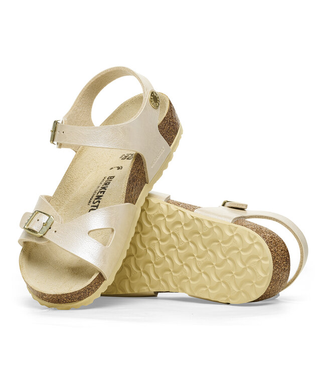 Birkenstock Enfants RIO Blanc Perle