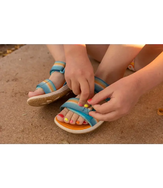 Keen Elle Backstrap Turquoise /Pavot d'Islande