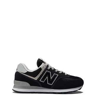 New Balance 574 Hommes Noir / Blanc