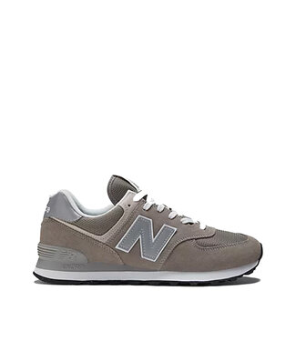 New Balance 574 Hommes Gris / Blanc