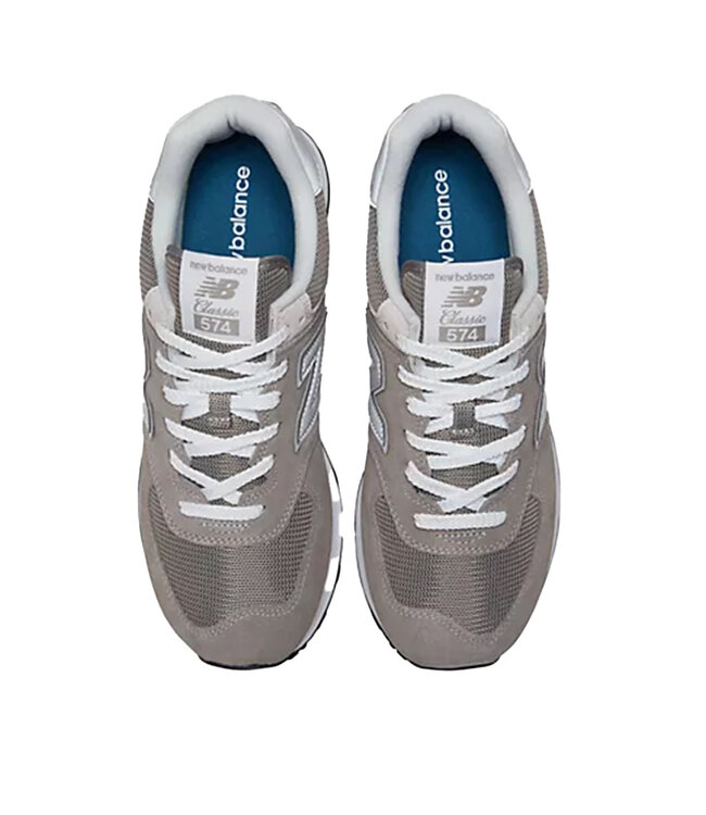 New Balance Men's 574 Grey / White