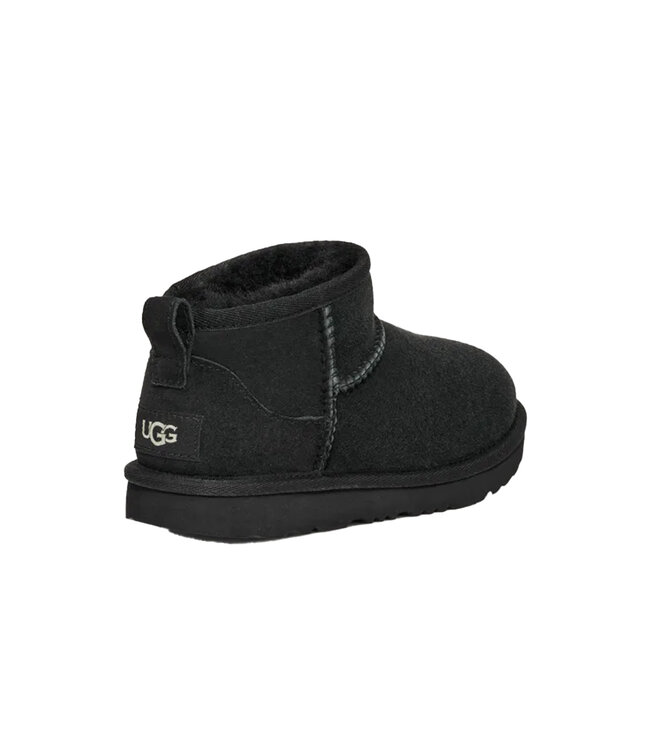 UGG Enfants Classic Ultra Mini Noir