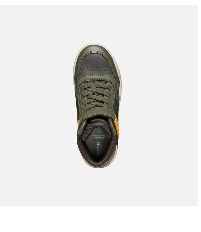 Geox Perth Dark green / Ochre yellow