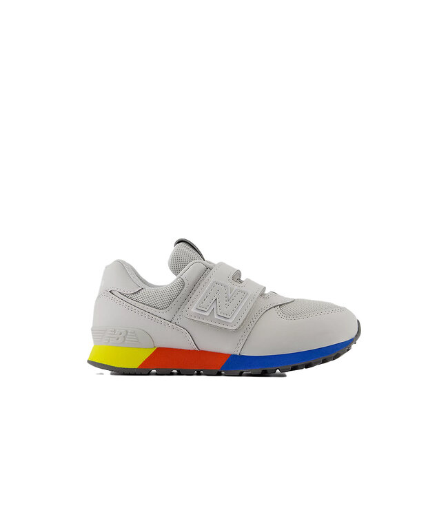 New Balance Kid's - 574 Grey Matter / Lemon Zest