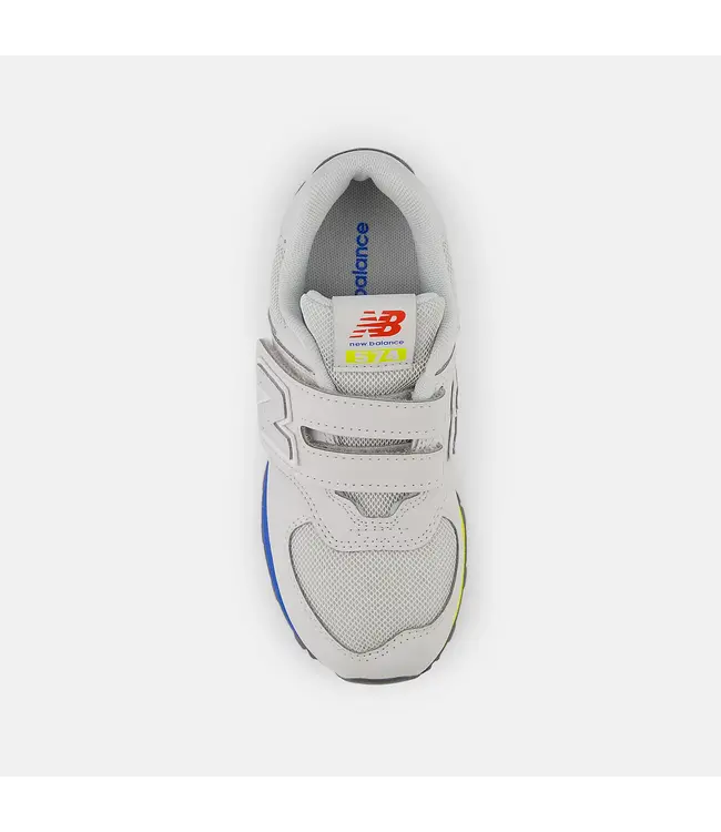 New Balance Kid's - 574 Grey Matter / Lemon Zest