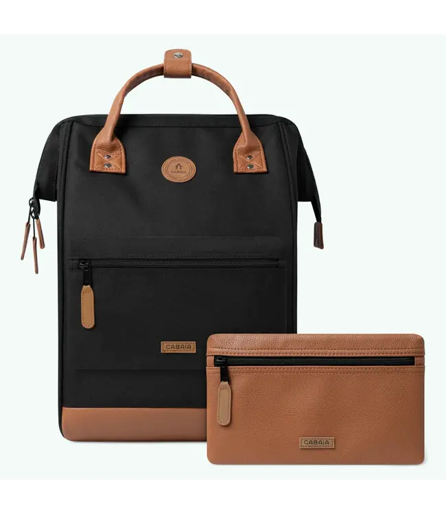 Cabaia Adventure Large Cologne  Noir / Camel