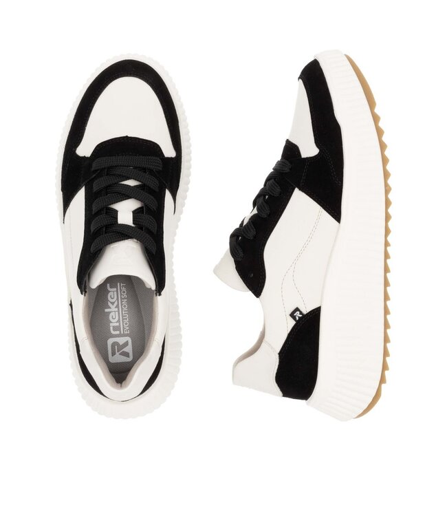 Rieker EVOLUTION W1700 Noir / Blanc