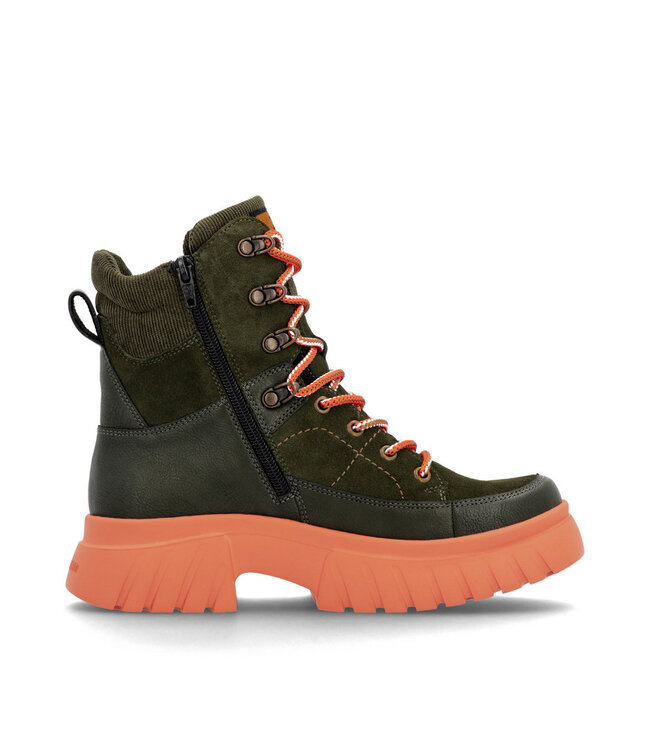 Rieker EVOLUTION W1871 Khaki / Orange