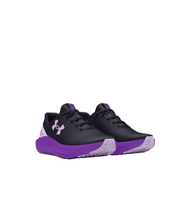 Under Armour Enfants - Surge 4 Junior Noir / Mauve