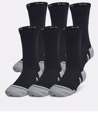 Under Armour Chaussettes mi-mollet  Technologie de performance Noir