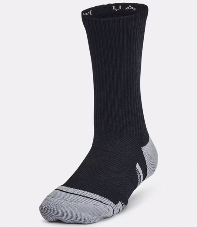 Under Armour Chaussettes mi-mollet  Technologie de performance Noir
