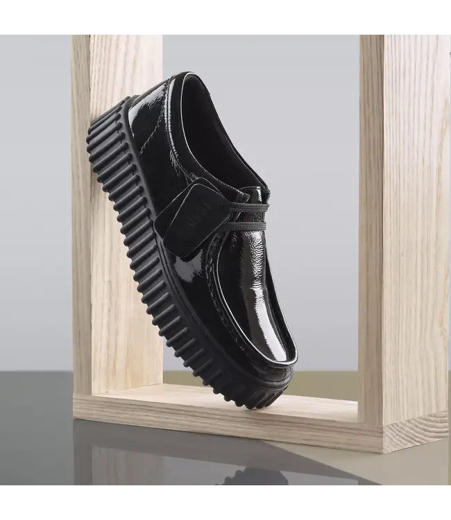 Clarks Torhill Bee Black Patent