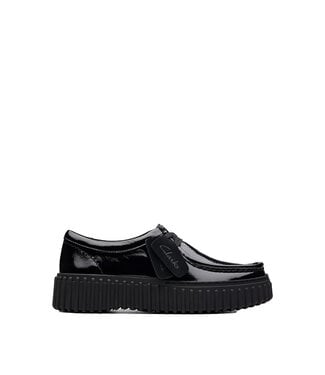 Clarks Torhill Bee Black Patent