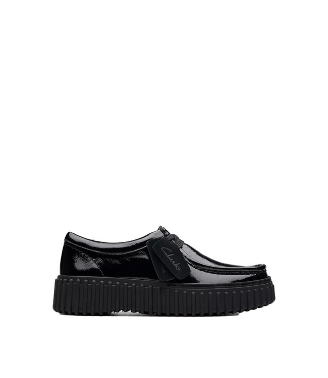 Clarks Torhill Bee Noir Verni