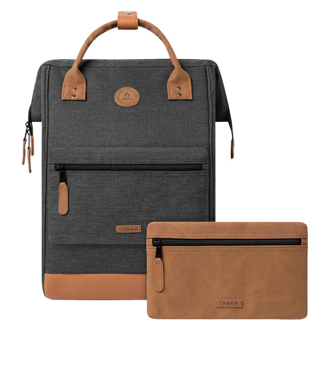 Cabaia Adventure Large Londres Gris Foncé / Tan